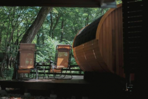 NASU terrace MANA 森のバレルサウナとBBQグリル